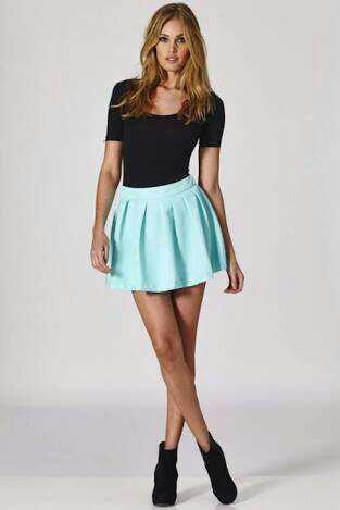 Is wearing skirt will bring glamorous look or hot and sexy look??