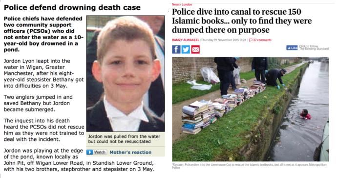 What is wrong with UK police?