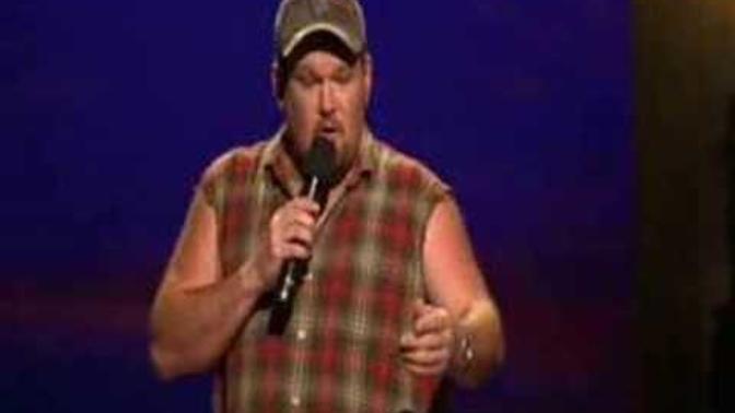 Rate this stand-up comedian out of 5: Larry the Cable Guy?
