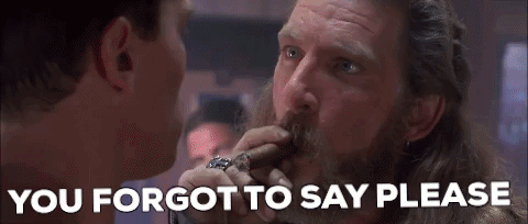 What would you do if you were out somewhere and a naked Arnold Schwarzenegger walked up to you demanding your clothes, shoes and vehicle?