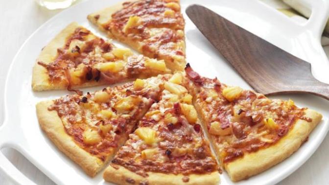 Pizza... With Pineapple & Ham?