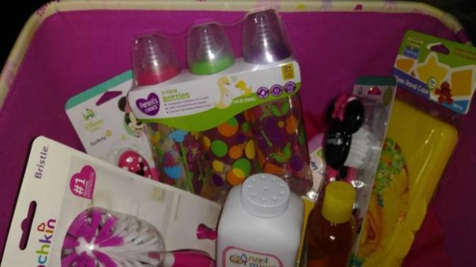 What do you think of the gift basket I made for My sister and niece to be?
