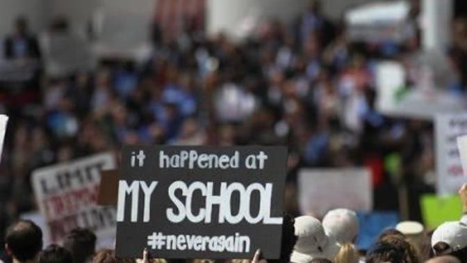 What is your take on #NeverAgain movement?