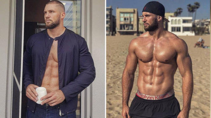 When people take these shots of their abs, are they flexing as hard as they can to make the six-pack show?