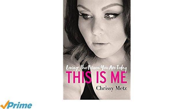Chrissy Metz's first book This Is Me features her on the cover as a person at least half her weight. How is this 'Her'?