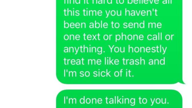 This guy didn’t come over last night and went off on him. Thoughts?