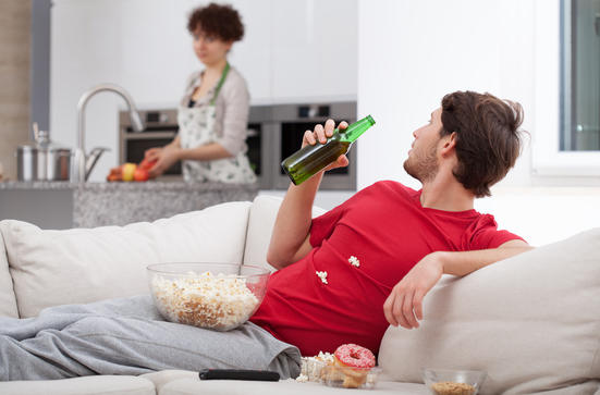 Is the fight for gender equality allowing men to become lazier in relationships?