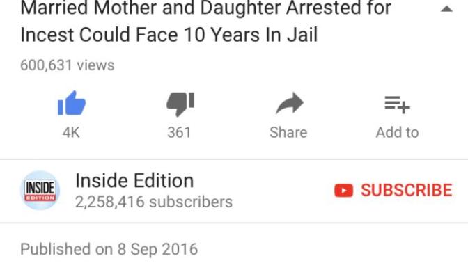 Is getting a 10-year jail time for incest ridiculous?