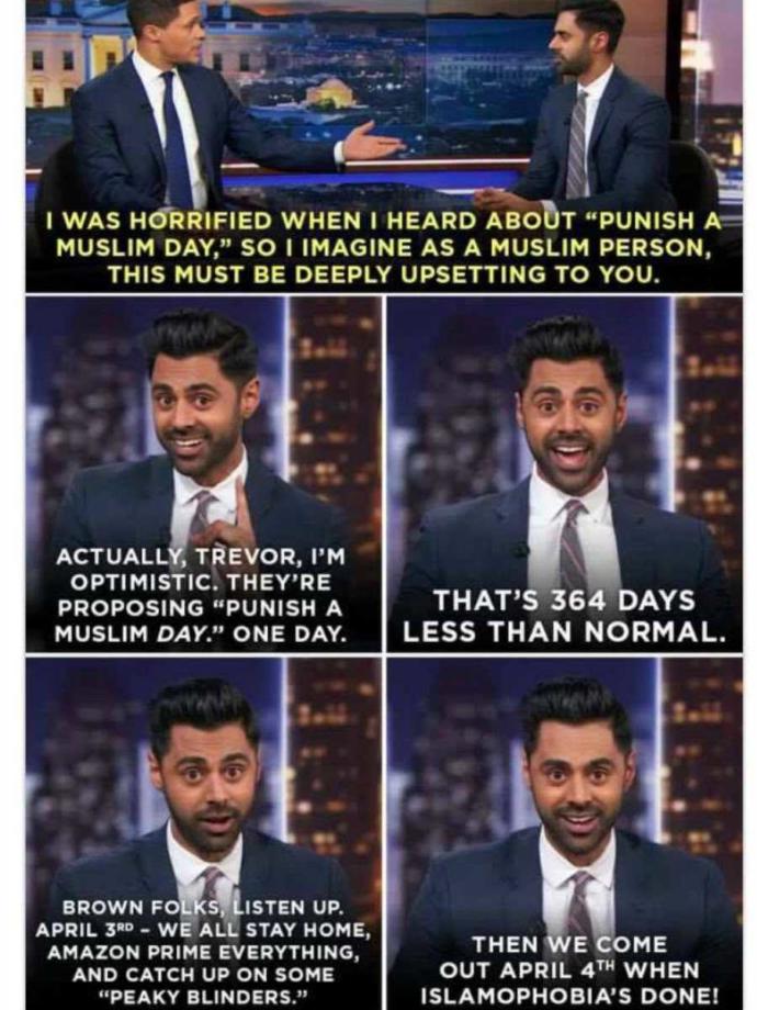 Punish a Muslim day?