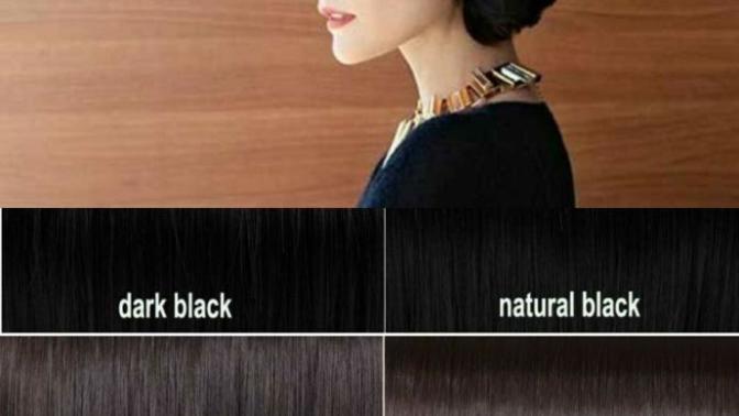 Is darkish brown and black hair consider Brunettes?