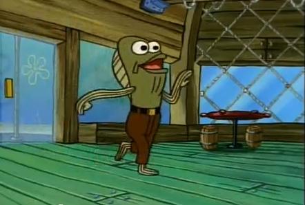 Who’s your favorite background character from Spongebob?