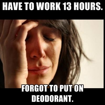 Have you ever forgotten to put on deodorant before you go out?