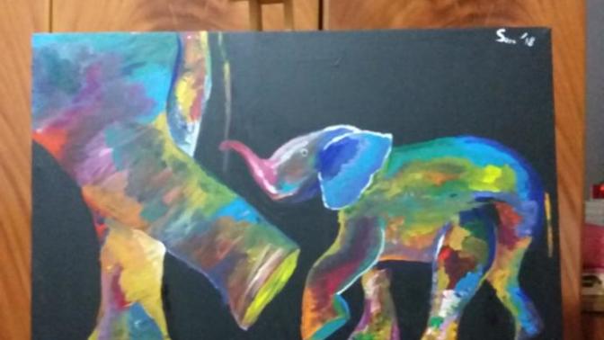 Would you like recieving this painting as birthday present?