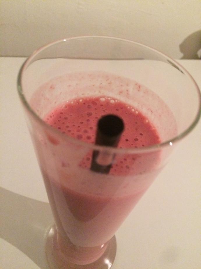 What do you think of my smoothie I made?