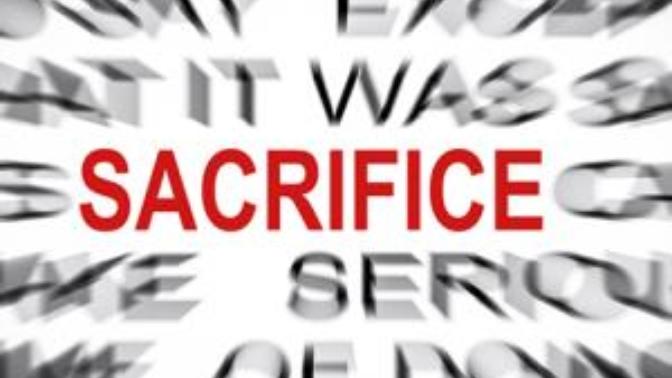 Agree or disagree: The legitimacy of one's love for another person is tied up in their measure of how much they are willing to sacrifice for them?