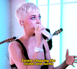 List your fave song, video, and overall look/style of Katy Perry?