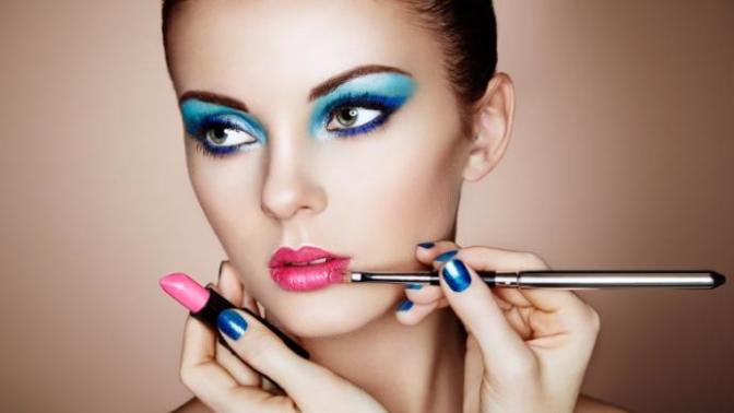 Guys, how much makeup is too much?