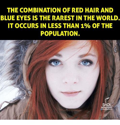 Are blue eyed redheads the most beautiful women in the world?