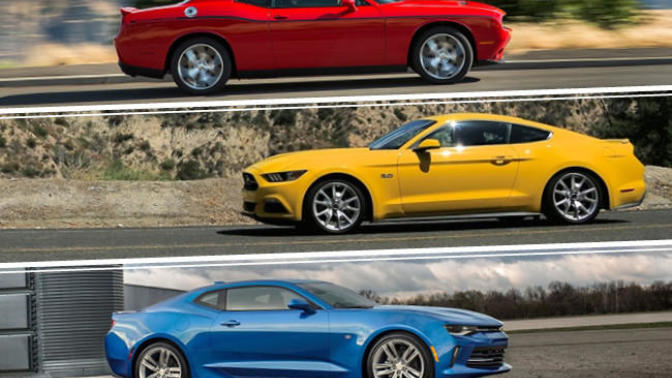 Ford Mustang, Chevrolet Camaro or Dodge Challenger?