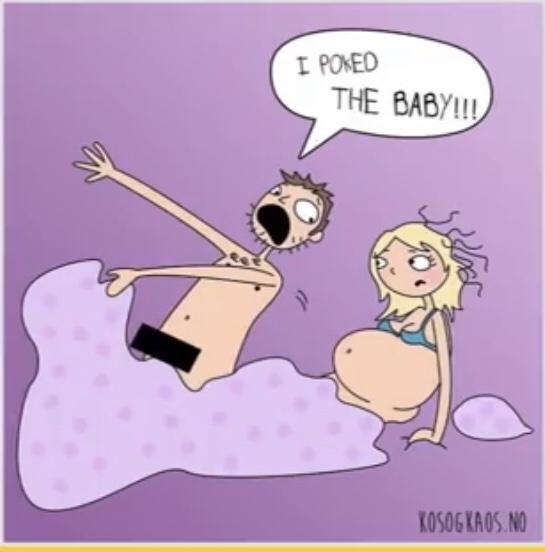 is it  normal if  my husband is afraid to have sex with me because of our baby?