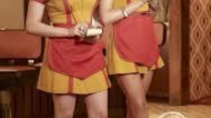 How cringy is the writing for "Two broke girls"?