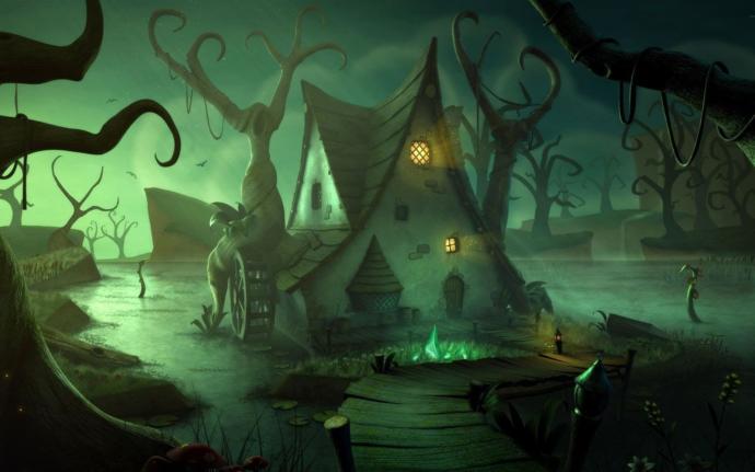 What is a fantasy image (not real place) you'd like to go to?