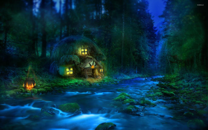 What is a fantasy image (not real place) you'd like to go to?