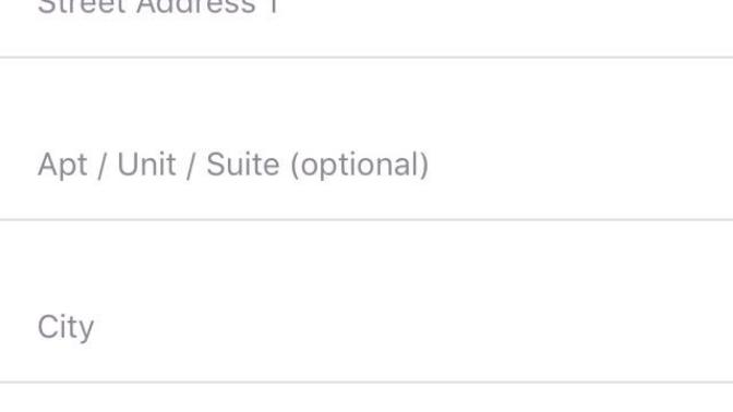 When I order something online, where do I put PO box for where I want it delivered (Ex. Picture included)?