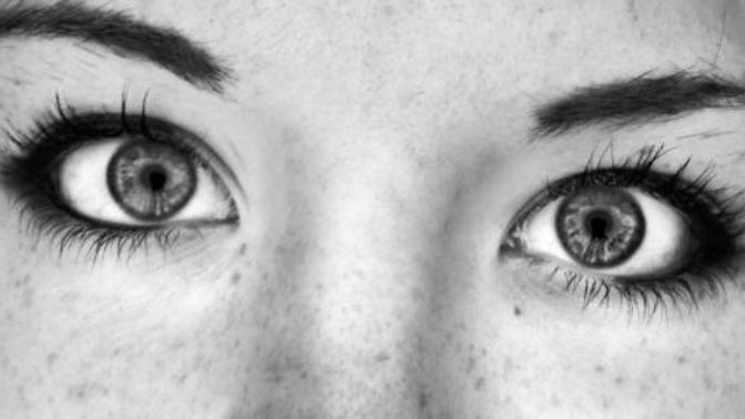 Is it normal to have someones stare stuck in your head?