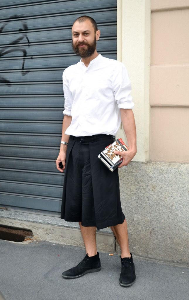 Guys would you wear menโs skirts?