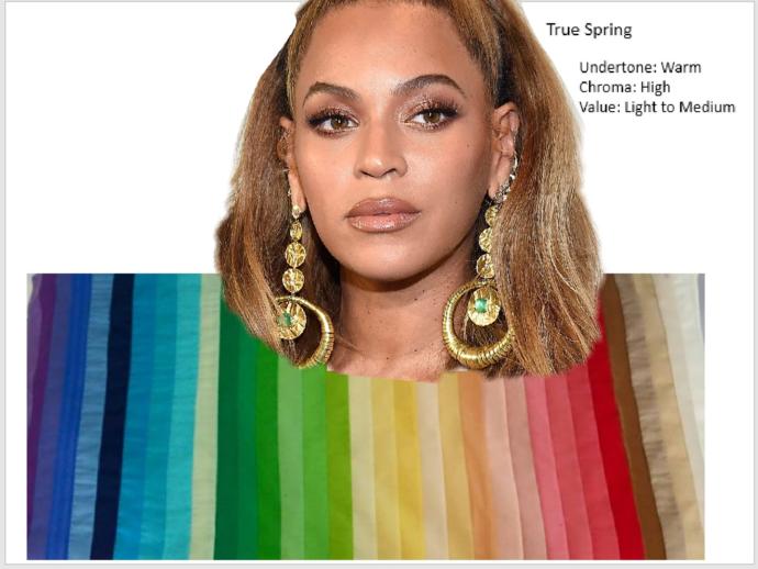 What are the best colors for Beyonce?