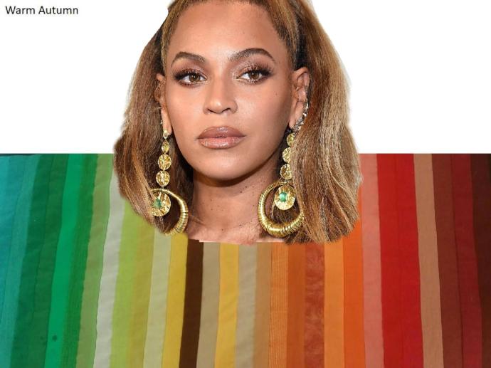 What are the best colors for Beyonce?