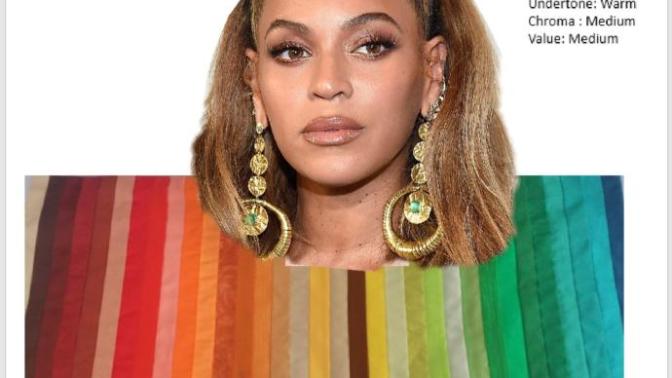 What are the best colors for Beyonce?
