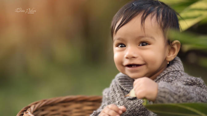 Would you want to give this adorable baby boy a hug if he wants to give you one and ask for one?
