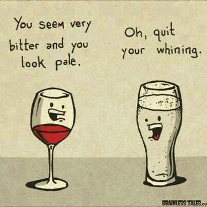 Do you prefer wine or beer?