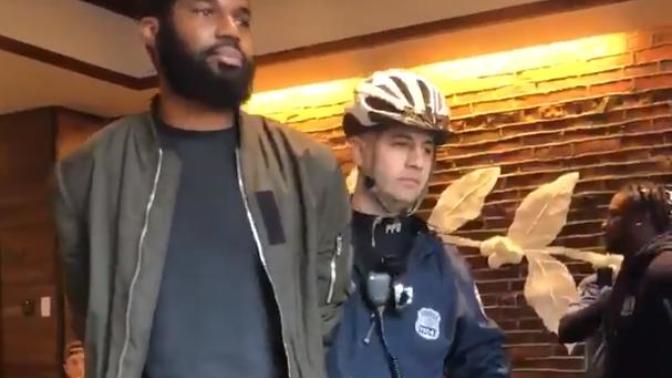 Would the people who are outraged still have been outraged if the two men of the Starbucks incident were of a different race?