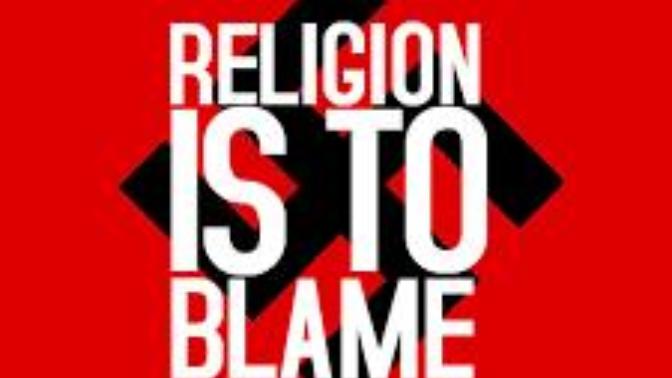 Why do people like to blame religion for the cause of most wars? Where they get this stupid notion from?