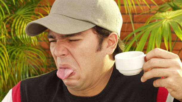 Is there a way to get rid of the bitter taste of hot coffee without adding sugar?