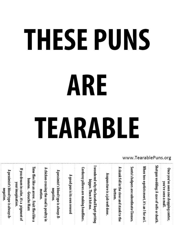 What are some punny jokes?