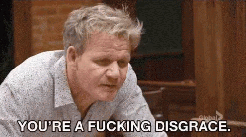 What would you serve Gordon Ramsay?