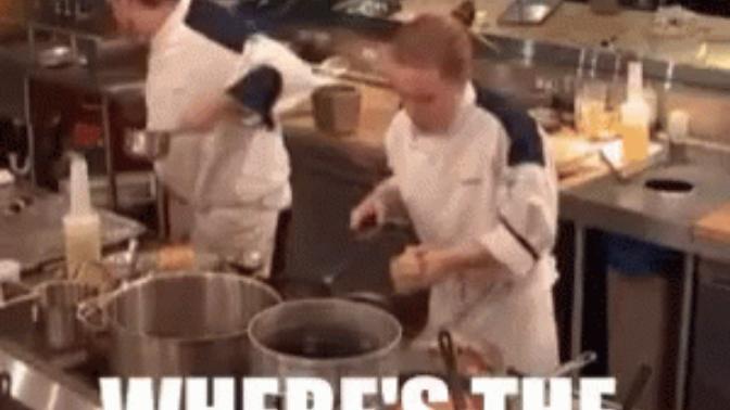 What would you serve Gordon Ramsay?