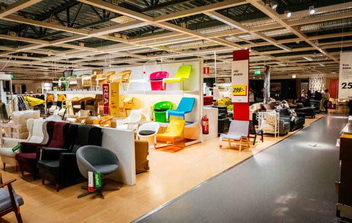 Would you try playing hide and seek in an IKEA?