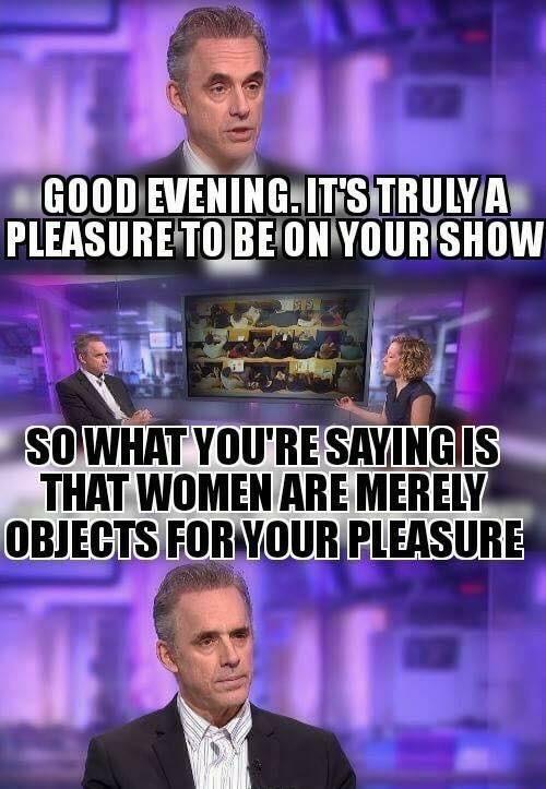 What are your thoughts on Professor Jordan Peterson?