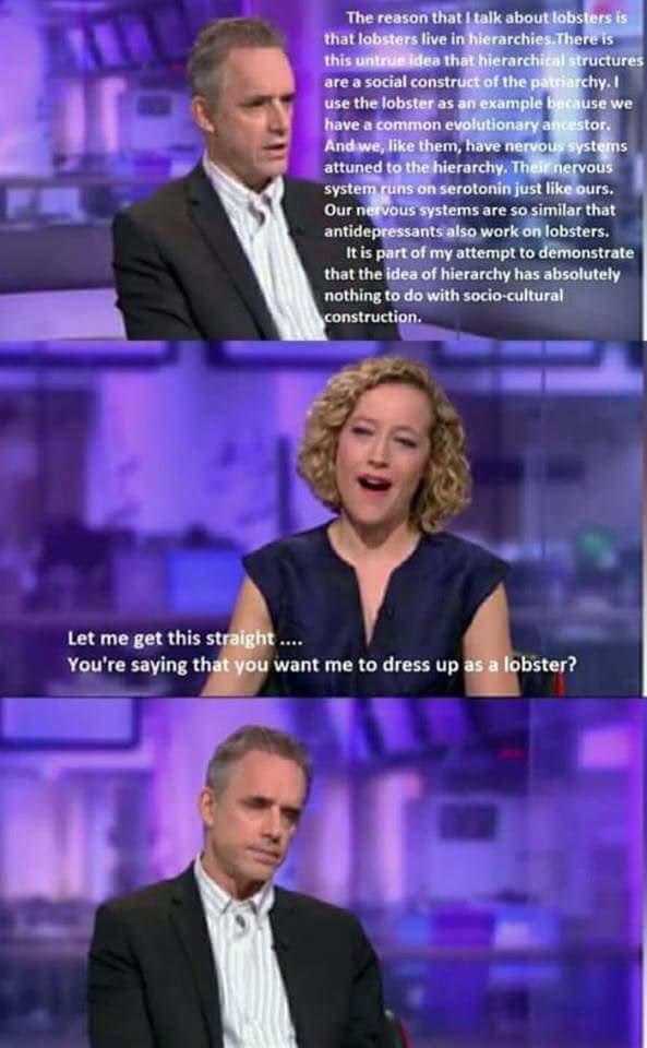 What are your thoughts on Professor Jordan Peterson?