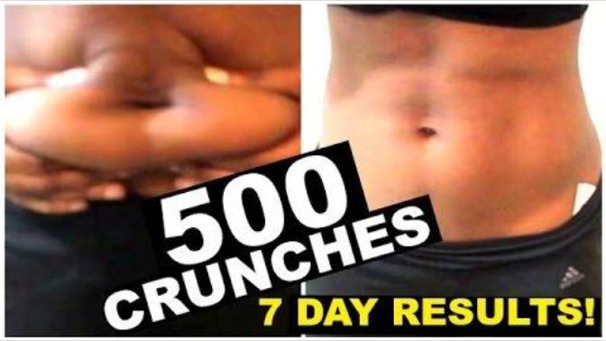 Can this routine of ab crunches really help with reducing stomach fat?