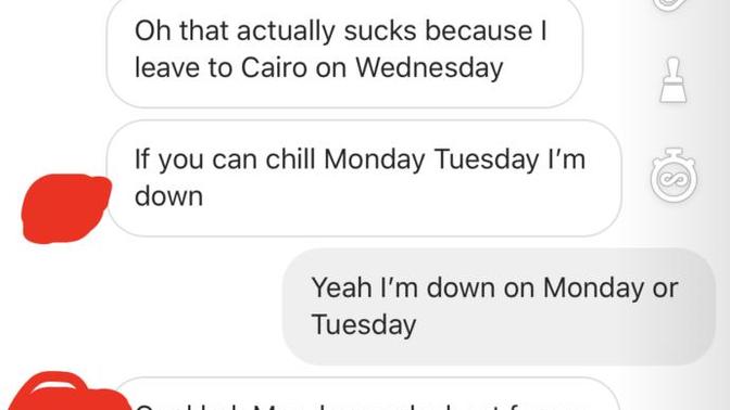 Why would this guy lie to me about moving countries?