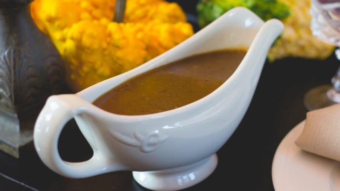 If you saw someone drinking gravy as if it were a drink, how'd you react?
