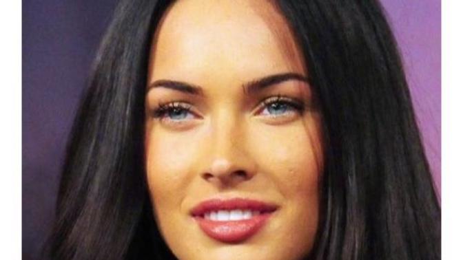 Does Megan Fox have a big forehead?