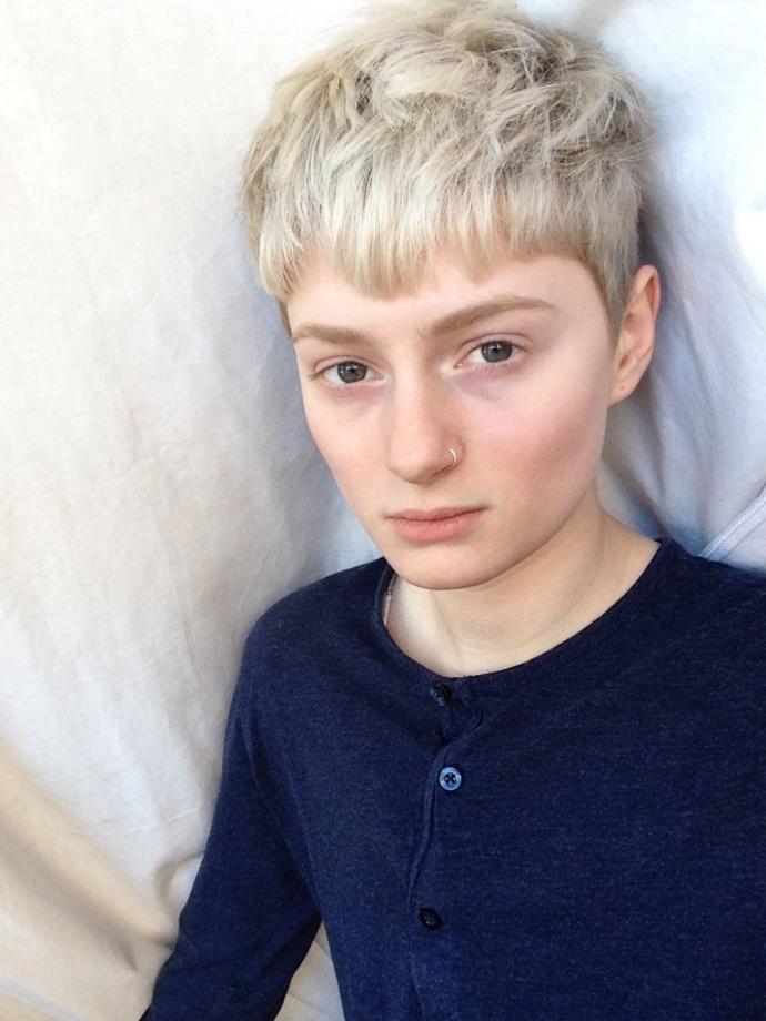 Do you think blonde hair looks more feminine than darker hair colors?