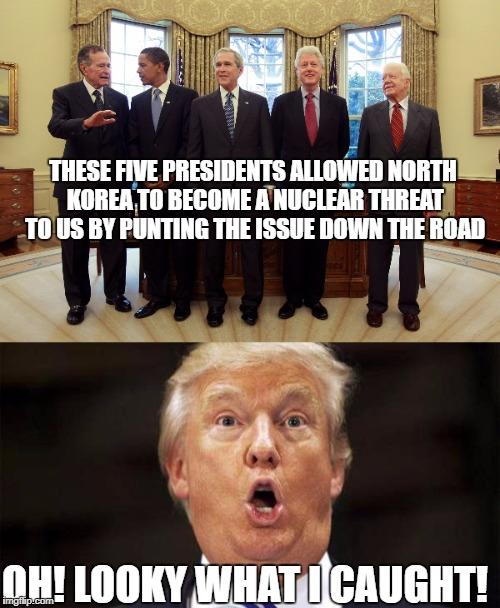 Trump ends Korean war and the stage is now set for a unified Korea. Thoughts?